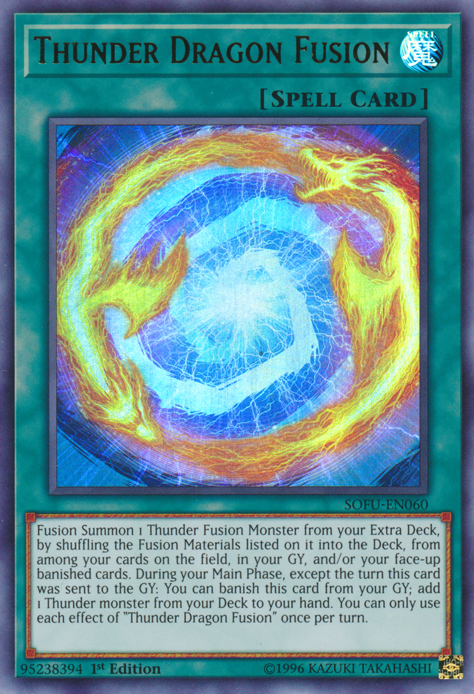 Thunder Dragon Fusion [SOFU-EN060] Ultra Rare | Devastation Store