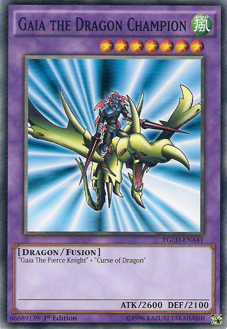 Gaia the Dragon Champion [YGLD-ENA41] Common | Devastation Store