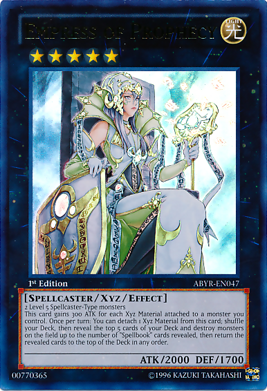 Empress of Prophecy [ABYR-EN047] Ultra Rare | Devastation Store