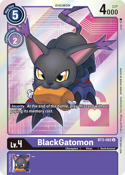 BlackGatomon [BT3-082] (Buy-A-Box Promo) [Release Special Booster Ver.1.5 Promos] | Devastation Store