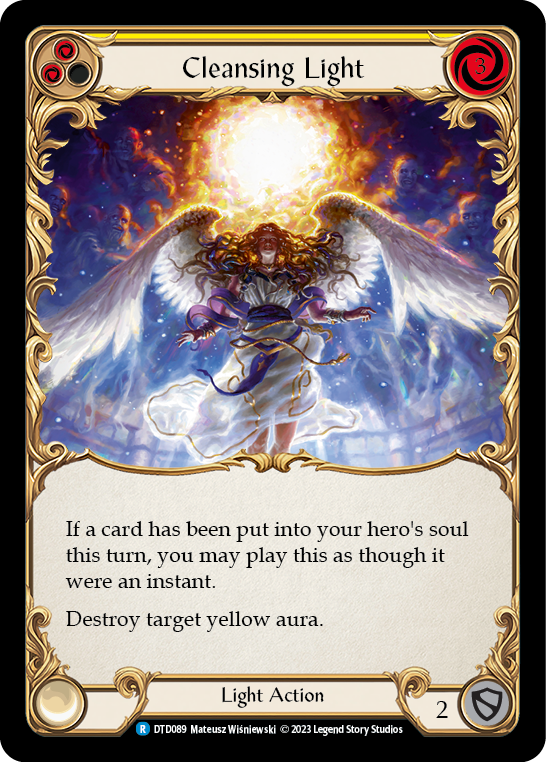 Cleansing Light (Yellow) [DTD089] (Dusk Till Dawn)  Rainbow Foil | Devastation Store