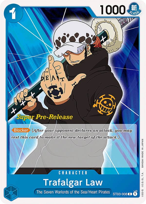 Trafalgar Law [Super Pre-Release Starter Deck: The Seven Warlords of the Sea] | Devastation Store