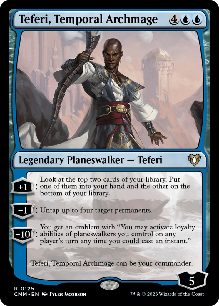 Teferi, Temporal Archmage [Commander Masters] | Devastation Store