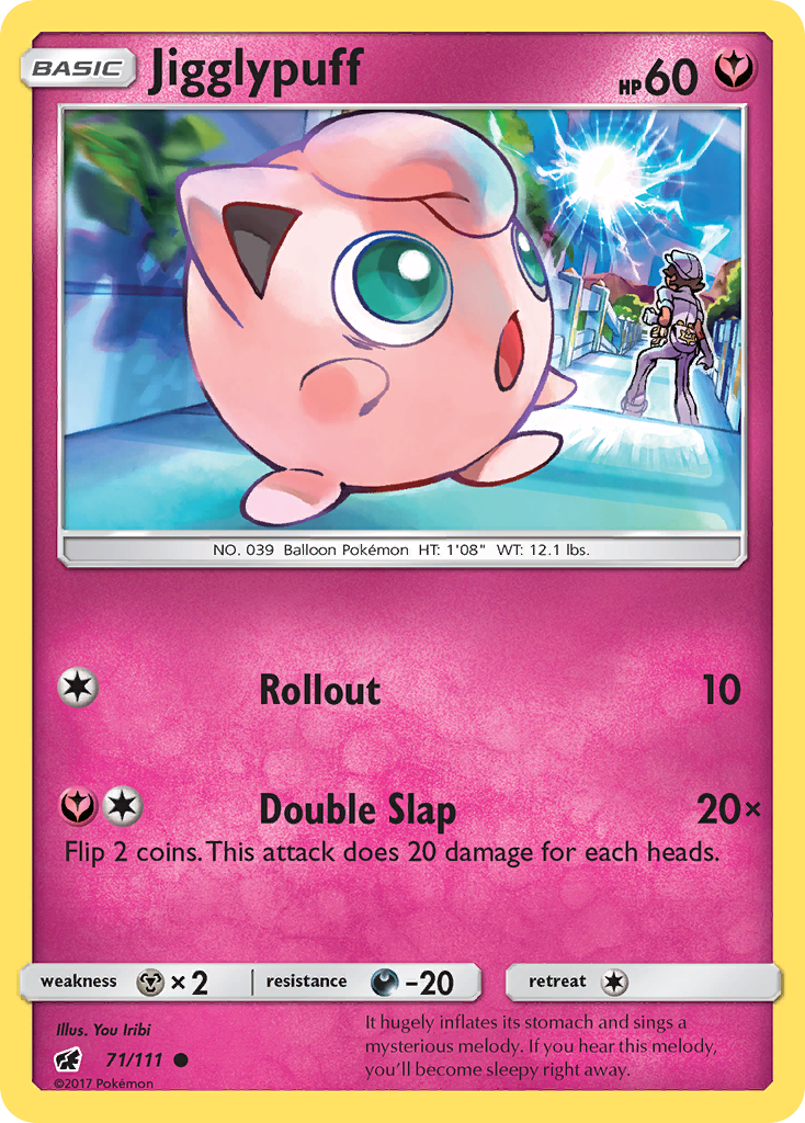 Jigglypuff (71/111) [Sun & Moon: Crimson Invasion] | Devastation Store