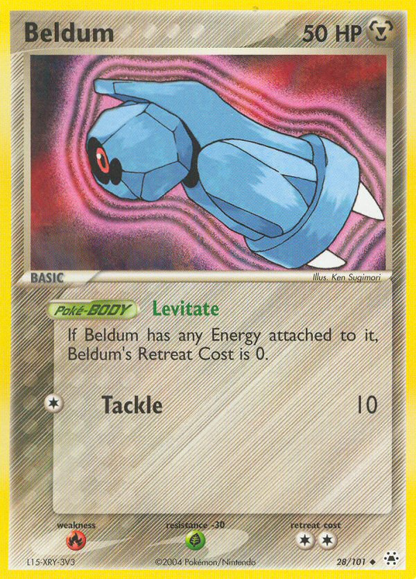 Beldum (28/101) [EX: Hidden Legends] | Devastation Store