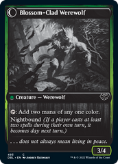 Weaver of Blossoms // Blossom-Clad Werewolf [Innistrad: Double Feature] | Devastation Store