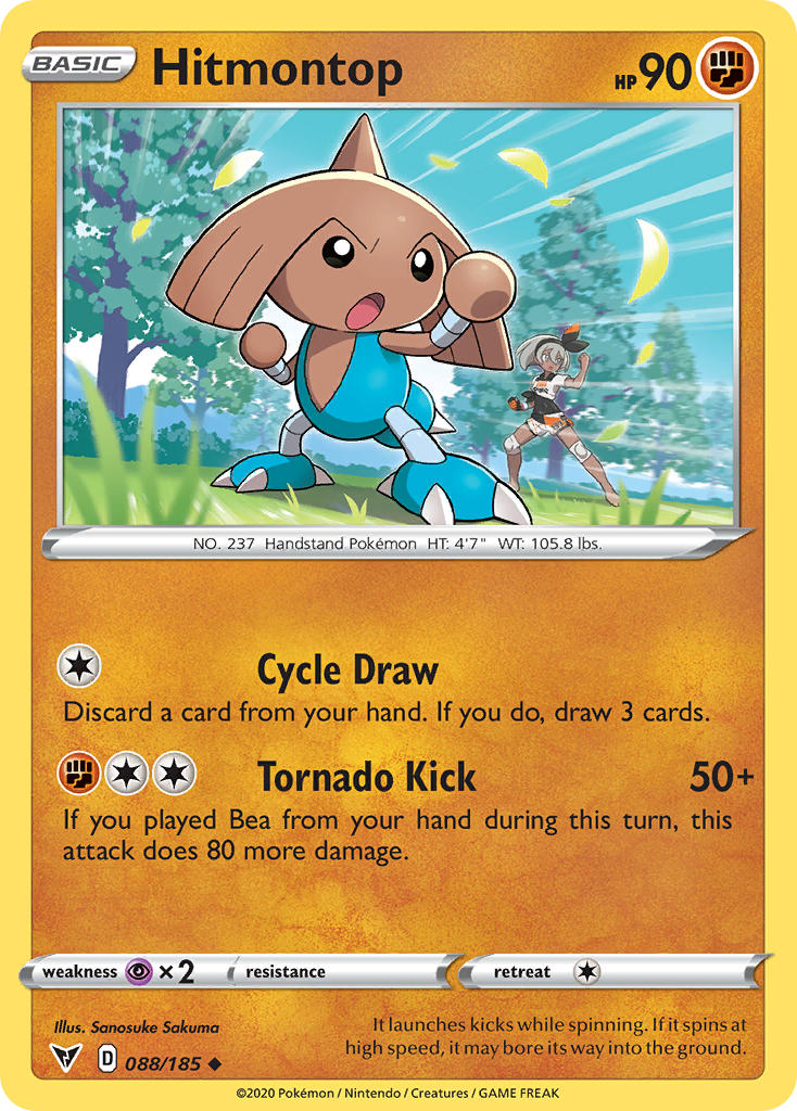 Hitmontop (088/185) [Sword & Shield: Vivid Voltage] | Devastation Store