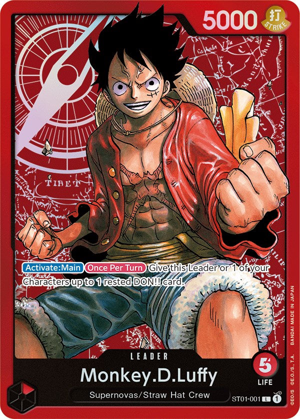 Monkey.D.Luffy (001) [Starter Deck: Straw Hat Crew] | Devastation Store