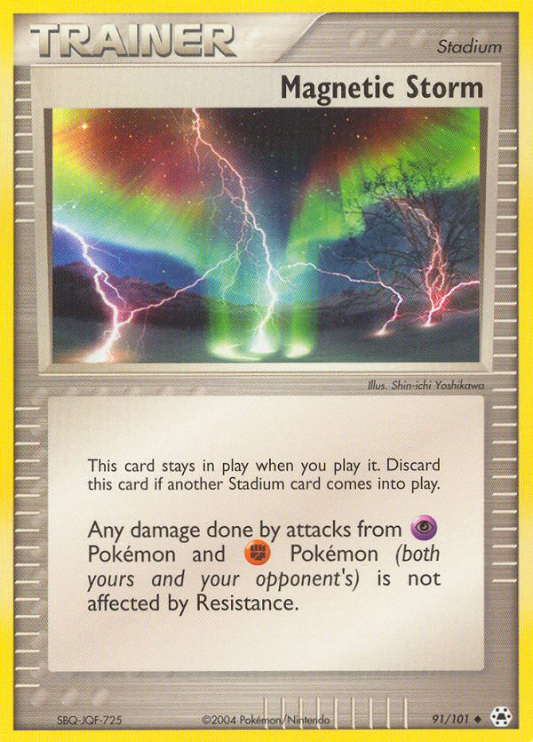 Magnetic Storm (91/101) [EX: Hidden Legends] | Devastation Store