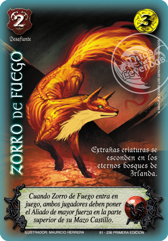 Zorro de Fuego, Leyendas - Devastation Store | Devastation Store