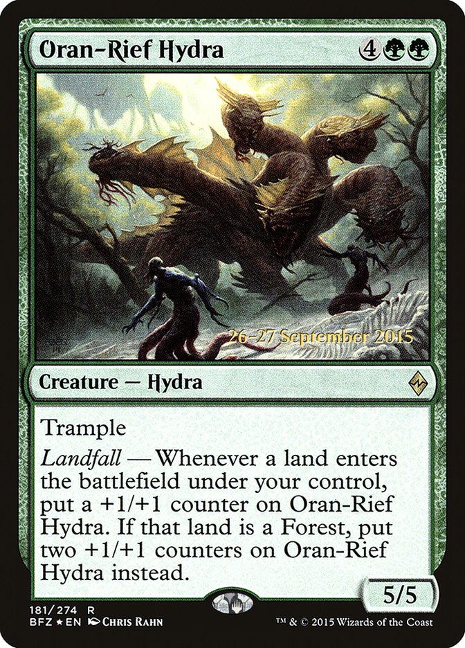 Oran-Rief Hydra  [Battle for Zendikar Prerelease Promos] | Devastation Store