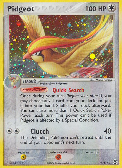 Pidgeot (10/112) [EX: FireRed & LeafGreen] | Devastation Store