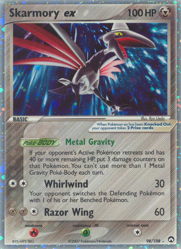 Skarmory ex (98/108) [EX: Power Keepers] | Devastation Store