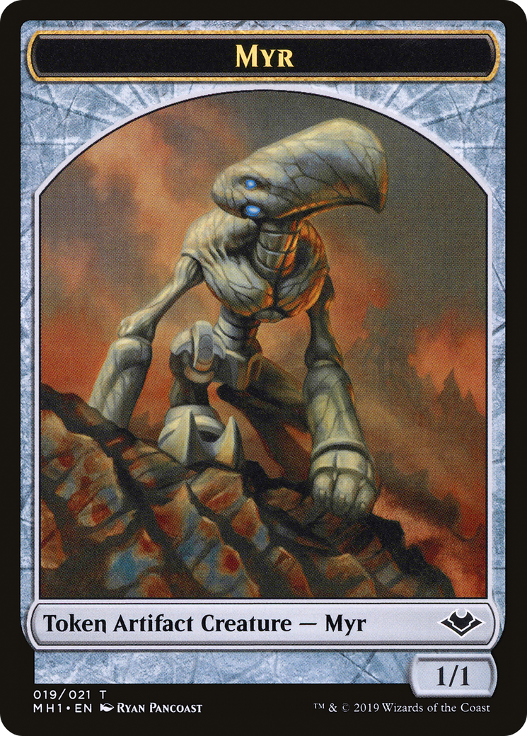 Myr // Thopter Double-Sided Token [Phyrexia: All Will Be One Commander Tokens] | Devastation Store