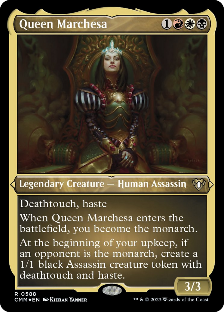 Queen Marchesa (Foil Etched) [Commander Masters] | Devastation Store