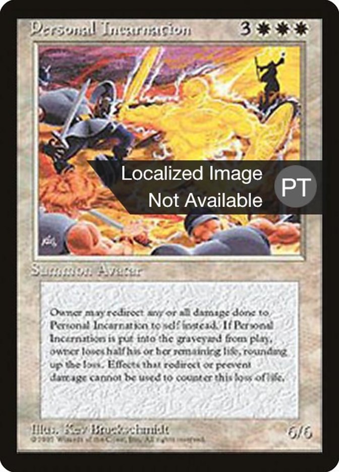 Personal Incarnation [Fourth Edition (Foreign Black Border)] | Devastation Store