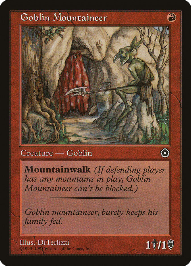 Goblin Mountaineer [Portal Second Age] | Devastation Store