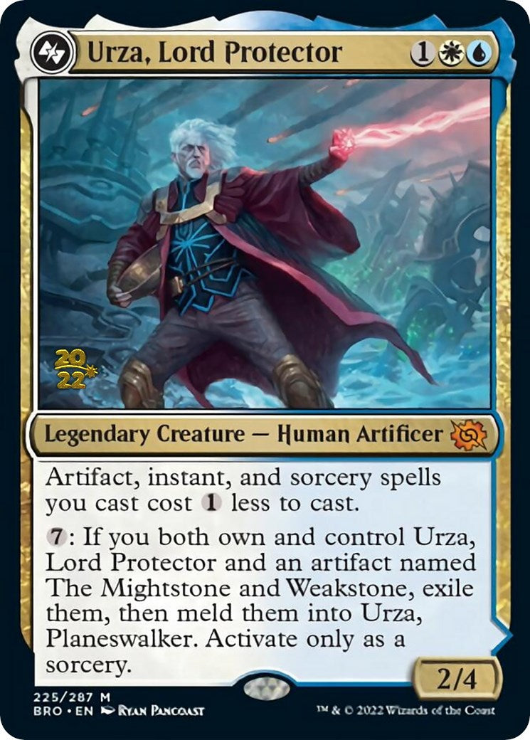 Urza, Lord Protector [The Brothers' War Prerelease Promos] | Devastation Store