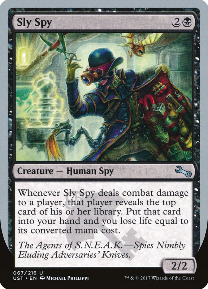 Sly Spy ("Spies Nimbly Eluding Adversaries' Knives") [Unstable] | Devastation Store