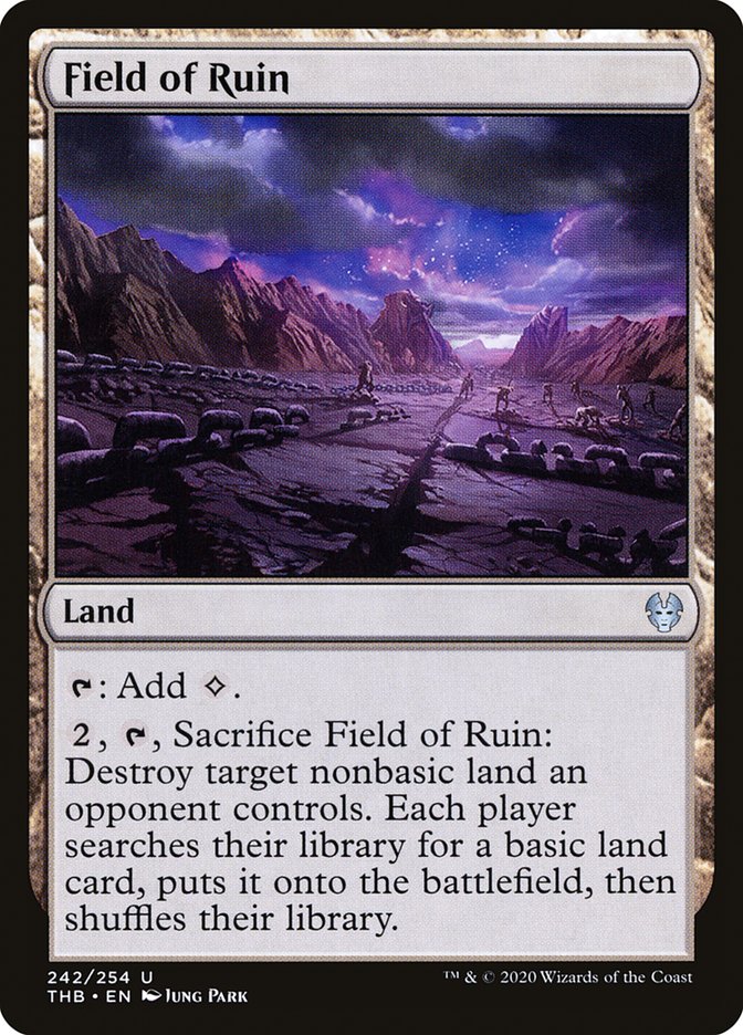 Field of Ruin [Theros Beyond Death] | Devastation Store