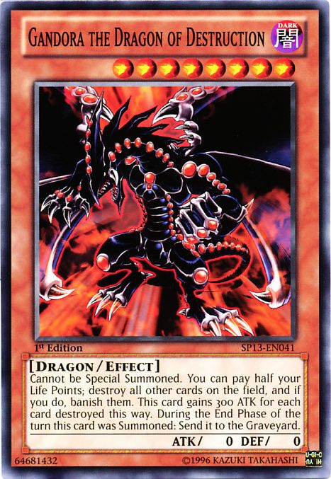 Gandora the Dragon of Destruction [SP13-EN041] Common | Devastation Store