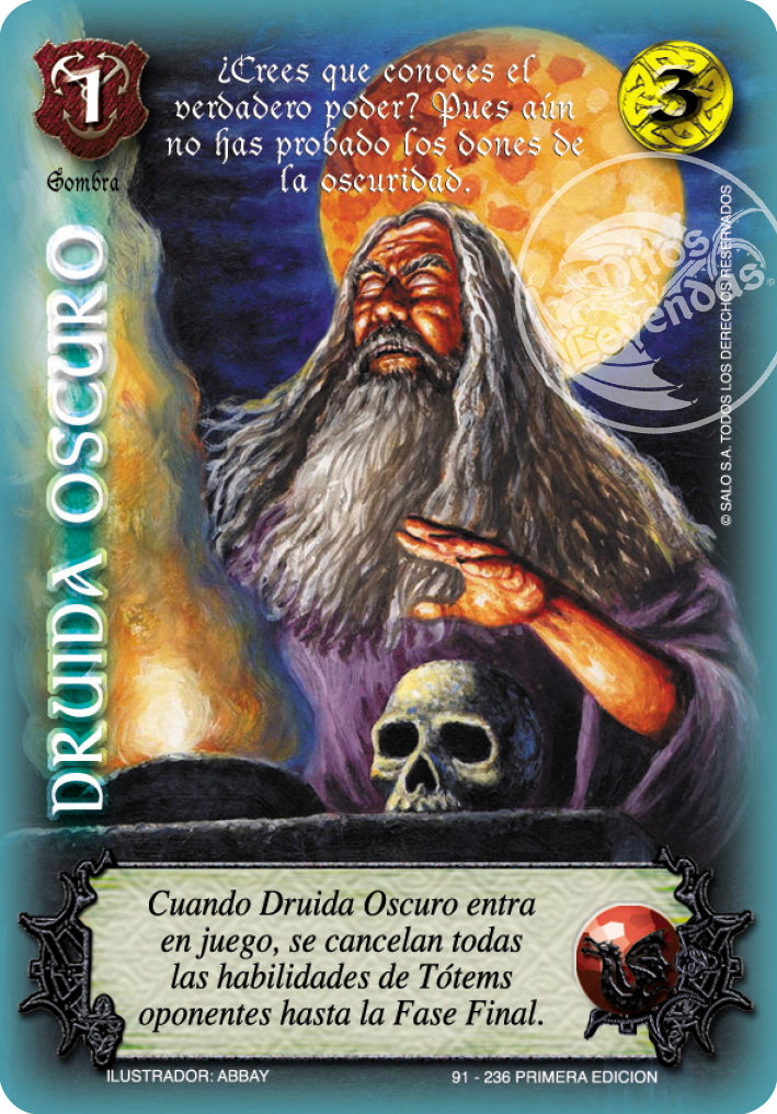 Druida Oscuro, Leyendas - Devastation Store | Devastation Store
