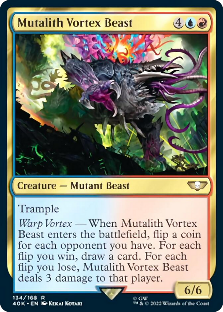 Mutalith Vortex Beast (Surge Foil) [Universes Beyond: Warhammer 40,000] | Devastation Store