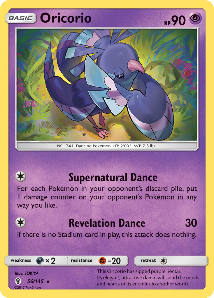 Oricorio (56/145) [Sun & Moon: Guardians Rising] | Devastation Store