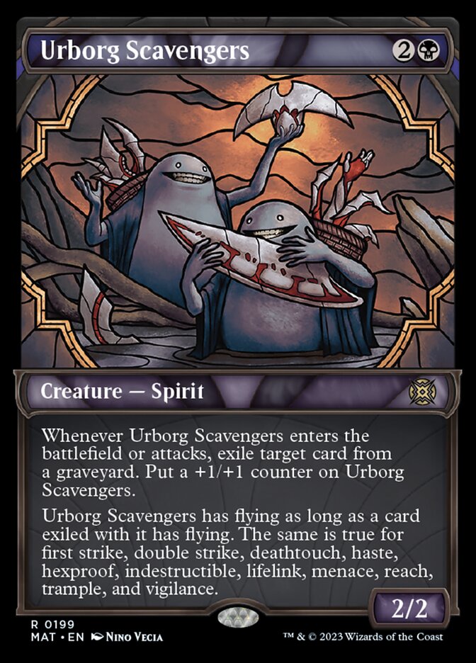 Urborg Scavengers (Showcase Halo Foil) [March of the Machine: The Aftermath] | Devastation Store