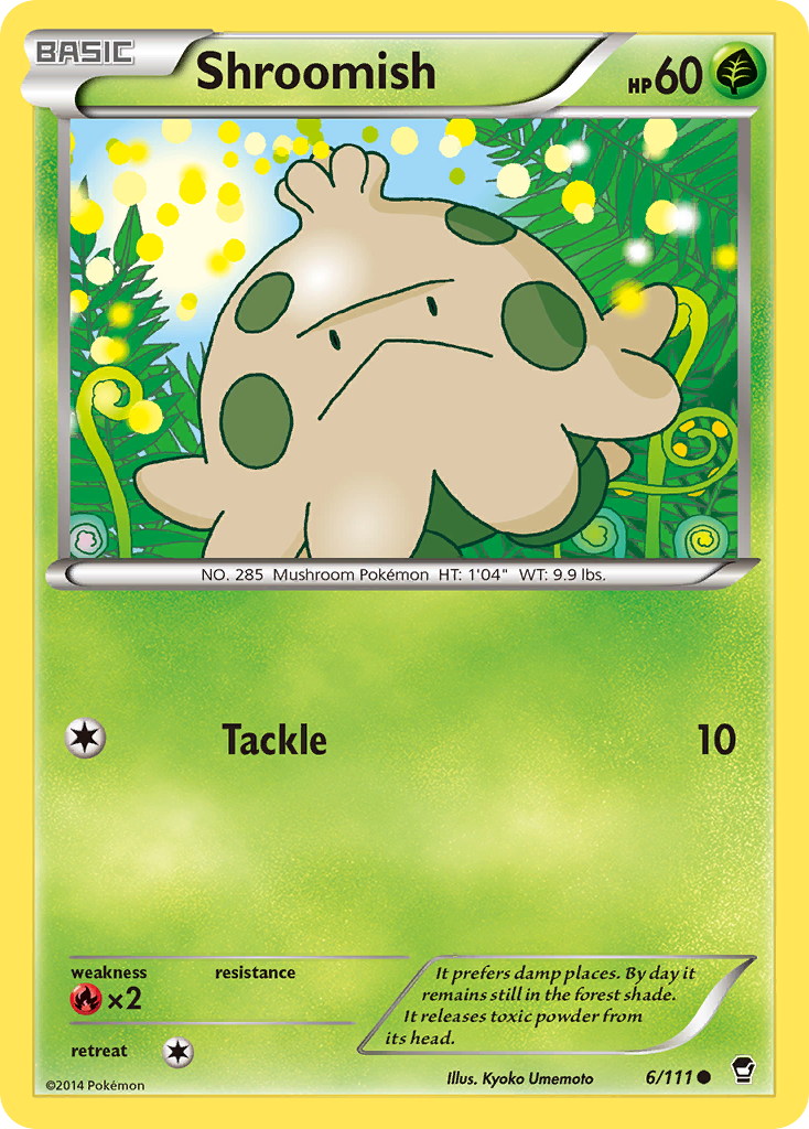 Shroomish (6/111) [XY: Furious Fists] | Devastation Store