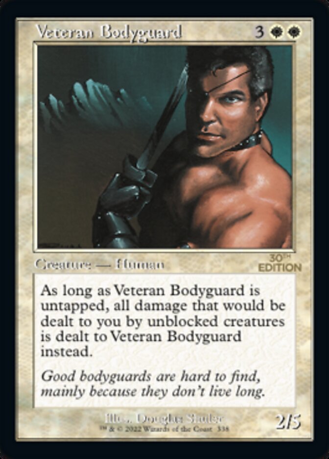Veteran Bodyguard (Retro) [30th Anniversary Edition] | Devastation Store