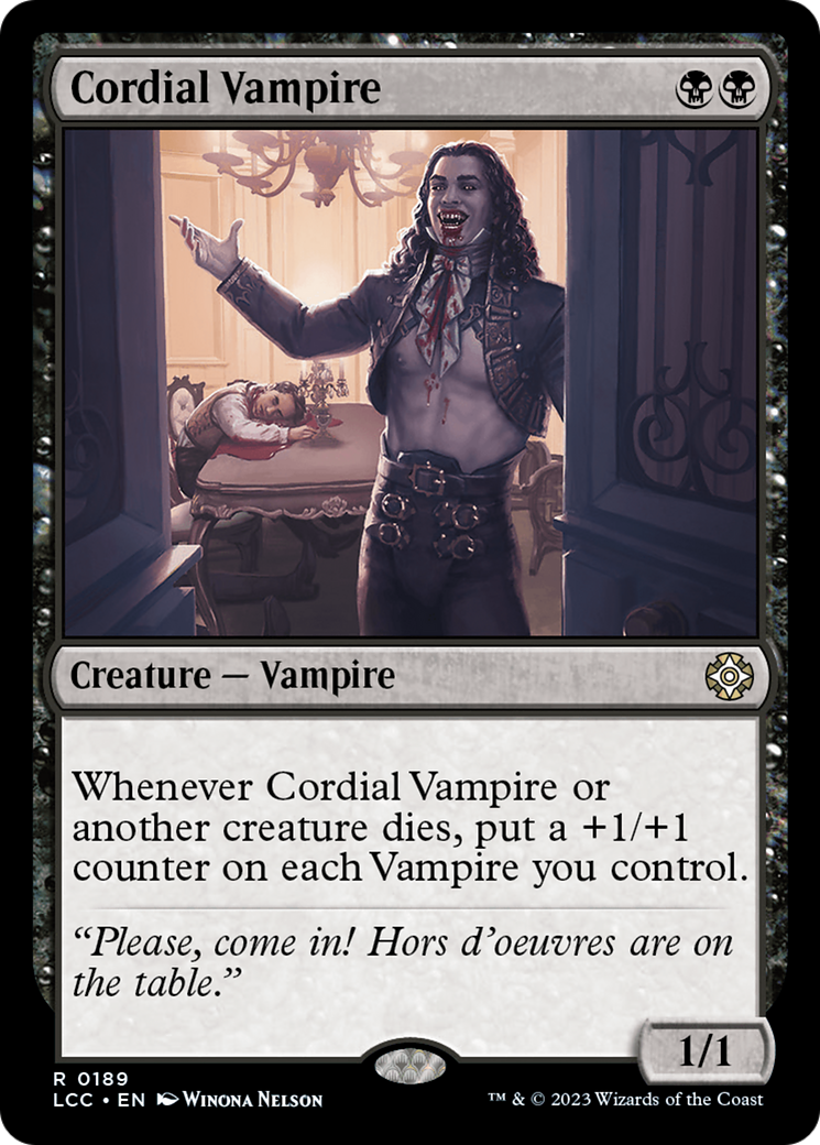 Cordial Vampire [The Lost Caverns of Ixalan Commander] | Devastation Store