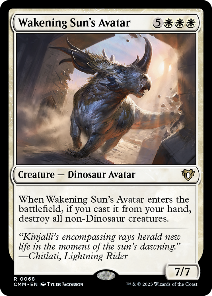 Wakening Sun's Avatar [Commander Masters] | Devastation Store