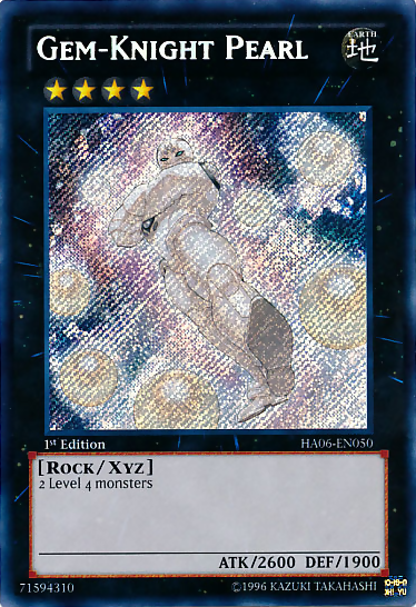 Gem-Knight Pearl [HA06-EN050] Secret Rare | Devastation Store