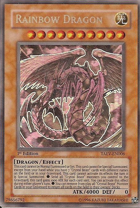 Rainbow Dragon [TAEV-EN006] Ghost Rare | Devastation Store