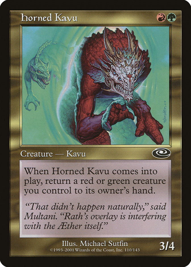 Horned Kavu [Planeshift] | Devastation Store