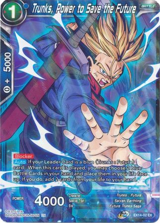 Trunks, Power to Save the Future [EX14-02] | Devastation Store