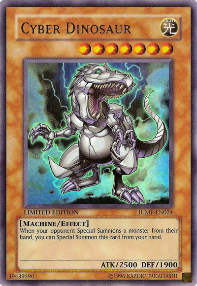 Cyber Dinosaur [JUMP-EN024] Ultra Rare | Devastation Store