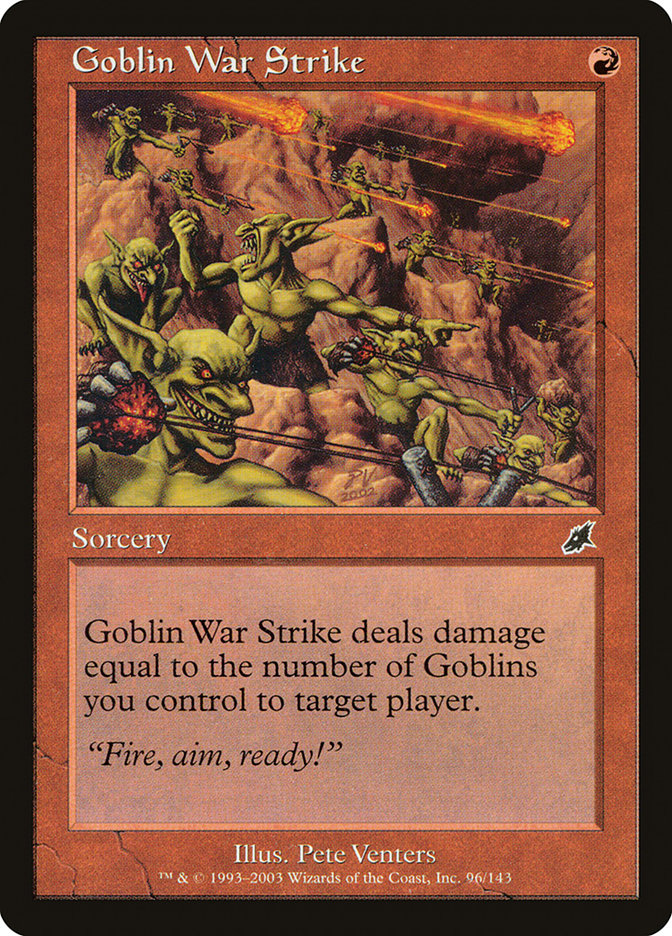 Goblin War Strike [Scourge] | Devastation Store