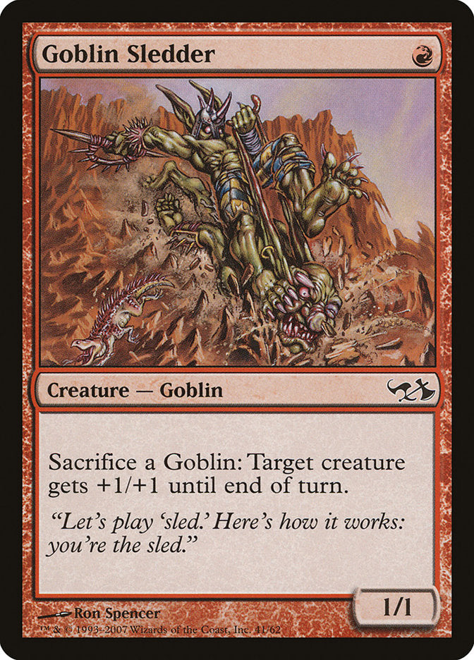 Goblin Sledder [Duel Decks: Elves vs. Goblins] - Devastation Store | Devastation Store
