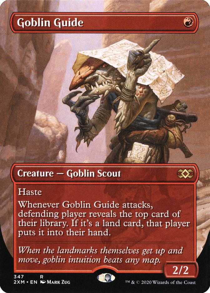 Goblin Guide (Toppers) [Double Masters Extended Art] | Devastation Store