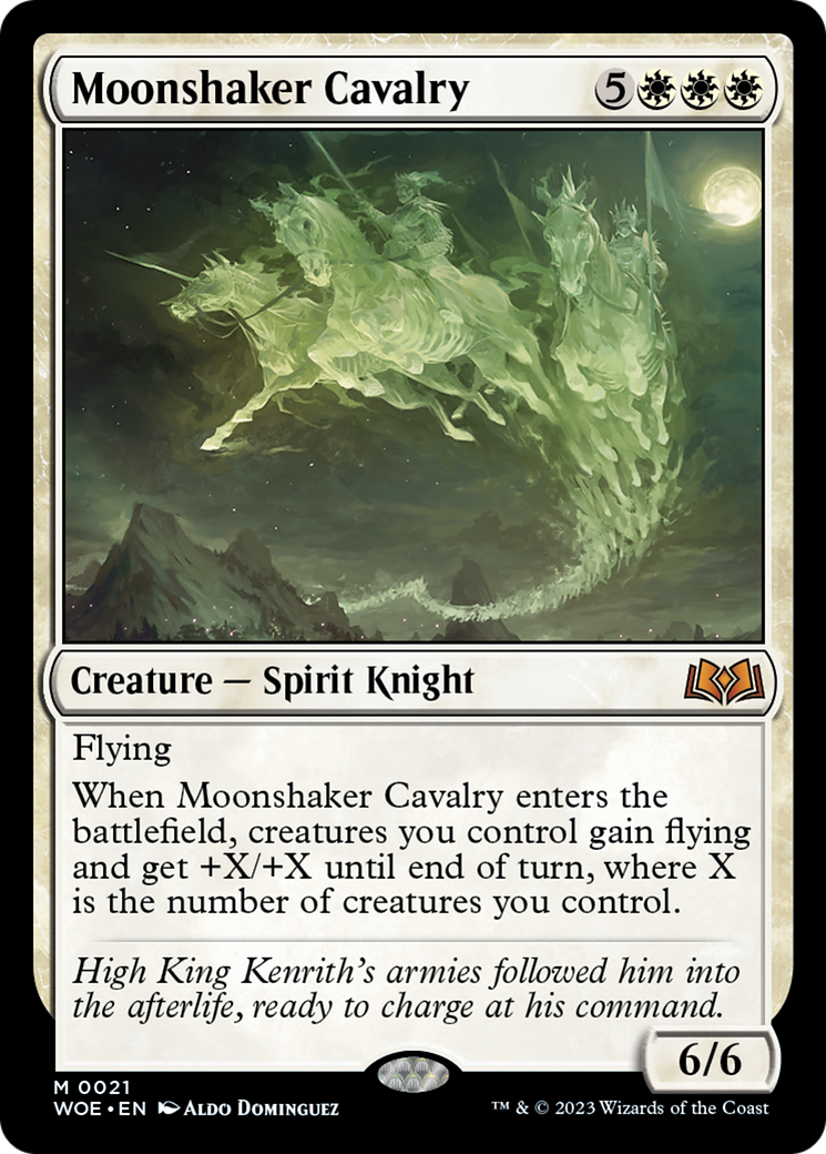 Moonshaker Cavalry [Wilds of Eldraine] | Devastation Store