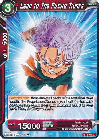 Leap to The Future Trunks [BT2-011] | Devastation Store