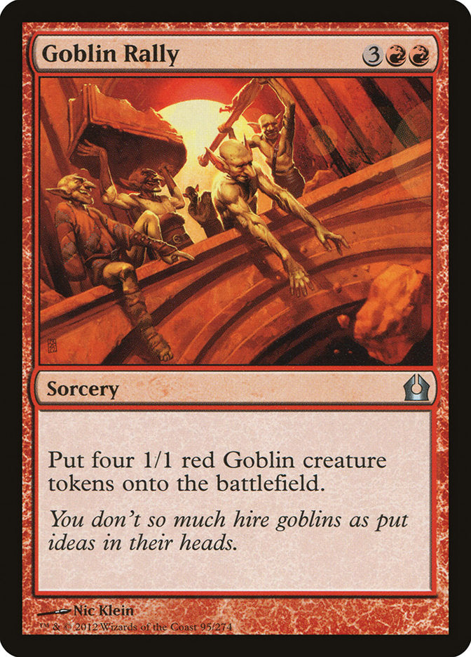 Goblin Rally [Return to Ravnica] | Devastation Store