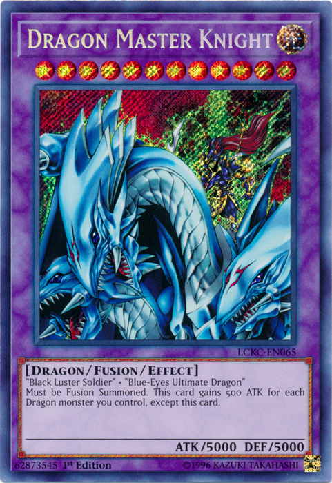 Dragon Master Knight [LCKC-EN065] Secret Rare | Devastation Store