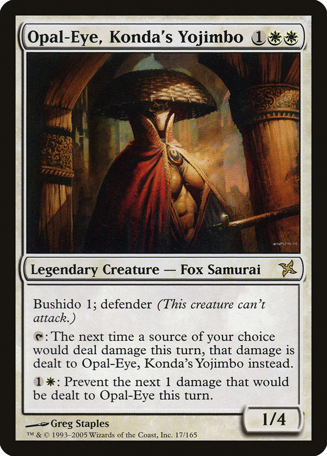 Opal-Eye, Konda's Yojimbo [Betrayers of Kamigawa] | Devastation Store