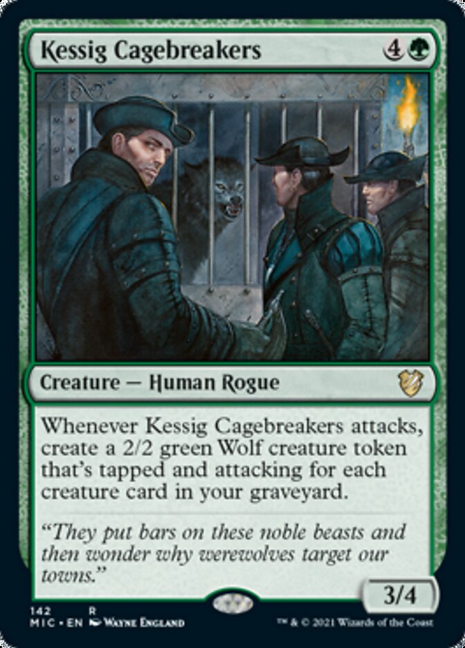 Kessig Cagebreakers [Innistrad: Midnight Hunt Commander] | Devastation Store