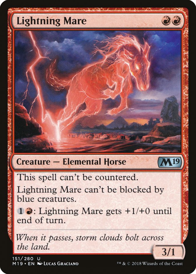 Lightning Mare [Core Set 2019] - Devastation Store | Devastation Store