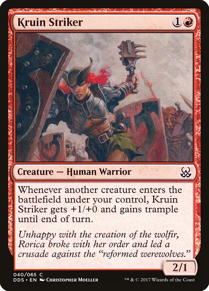 Kruin Striker [Duel Decks: Mind vs. Might] | Devastation Store