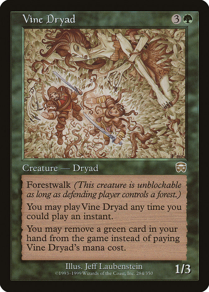 Vine Dryad [Mercadian Masques] | Devastation Store